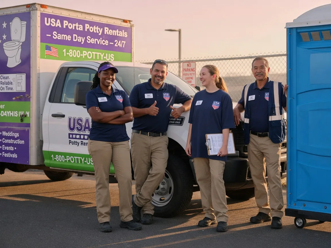 Porta Potty Rental company in Gordonsville, TN